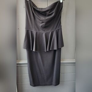 Stella McCartney Strapless Black Dress